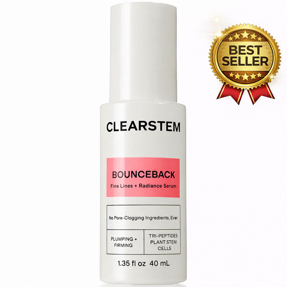 Clearstem Bounceback Serum 40ml Fine Lines Radiance Anti Aging